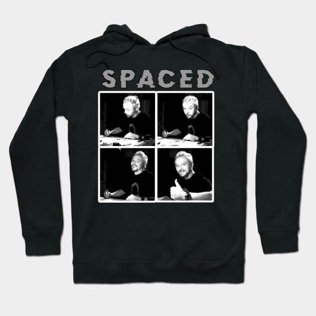 Spaced - Simon Pegg Meme Hoodie by elevens.design